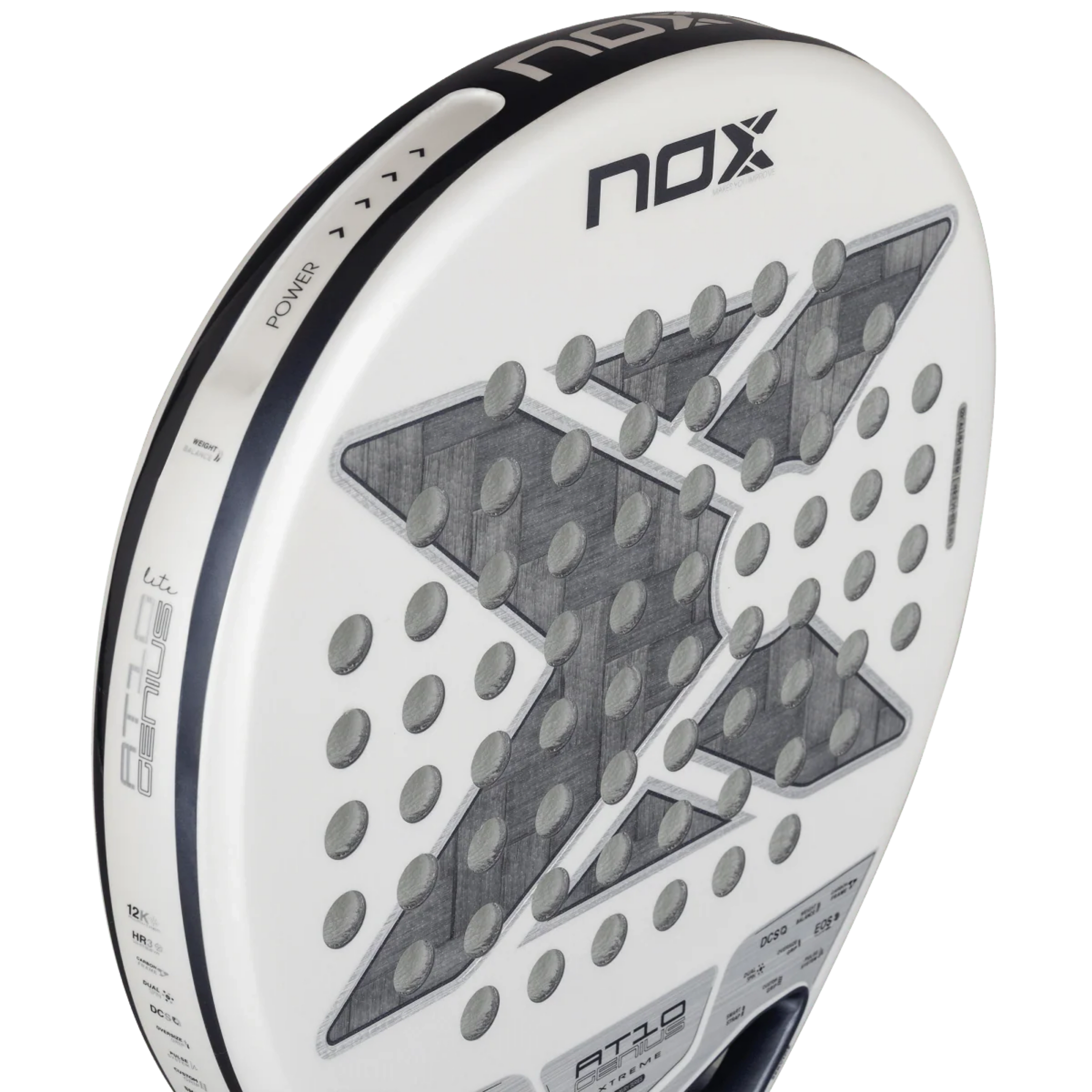 Raquette de padel NOX AT10 Luxury Genius 12K Alum Xtrem LITE 2026 by Agustín Tapia