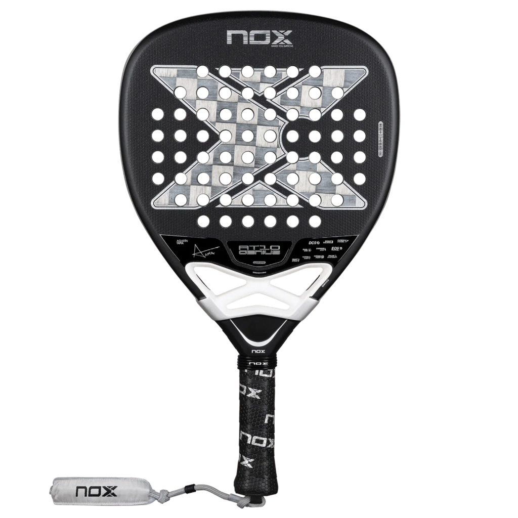 Raquette de padel NOX AT10 Luxury Genius Attack 18K Alum 2026 by Agustín Tapia
