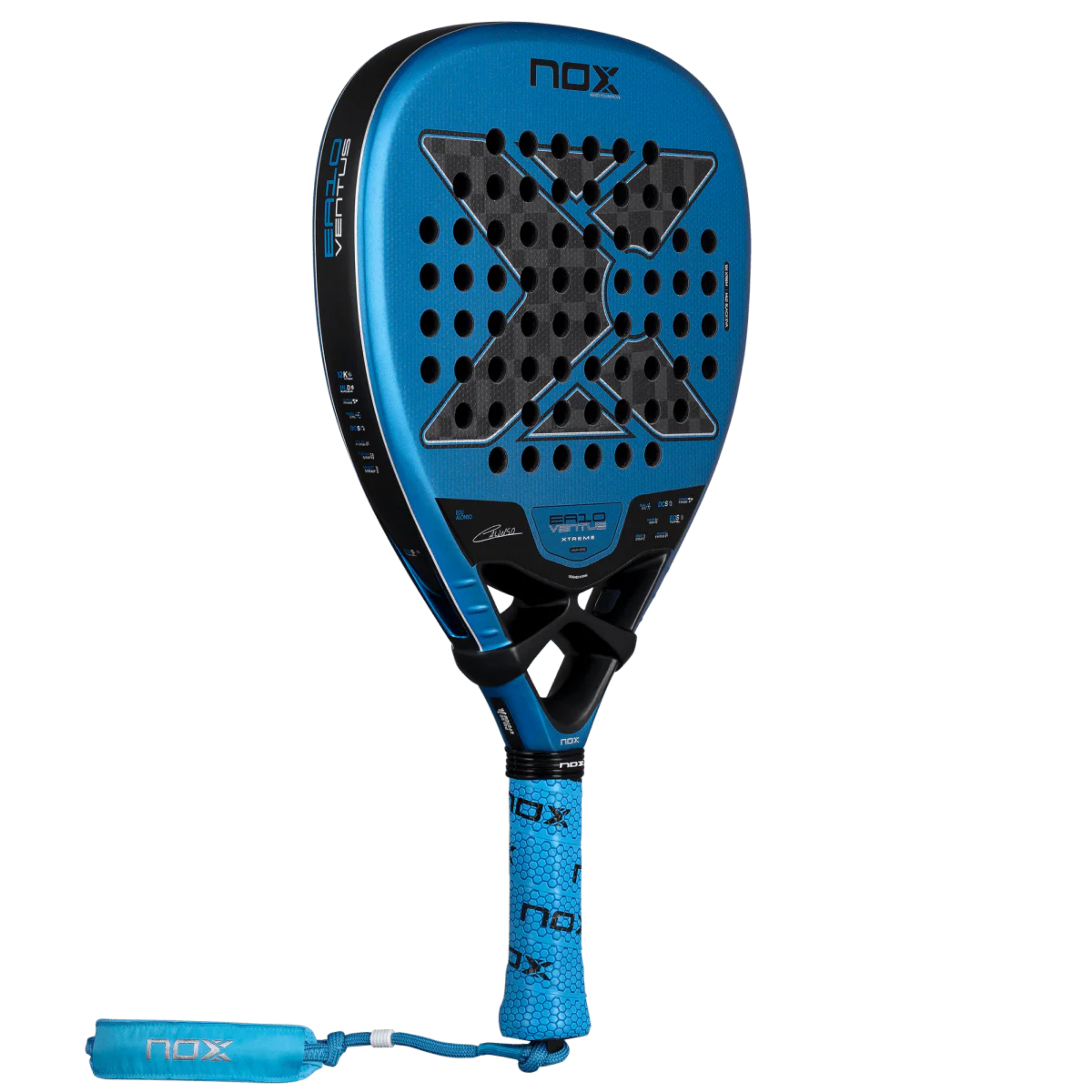 Raquette de padel NOX EA10 Ventus Attack 12K XTREM by Edu Alonso