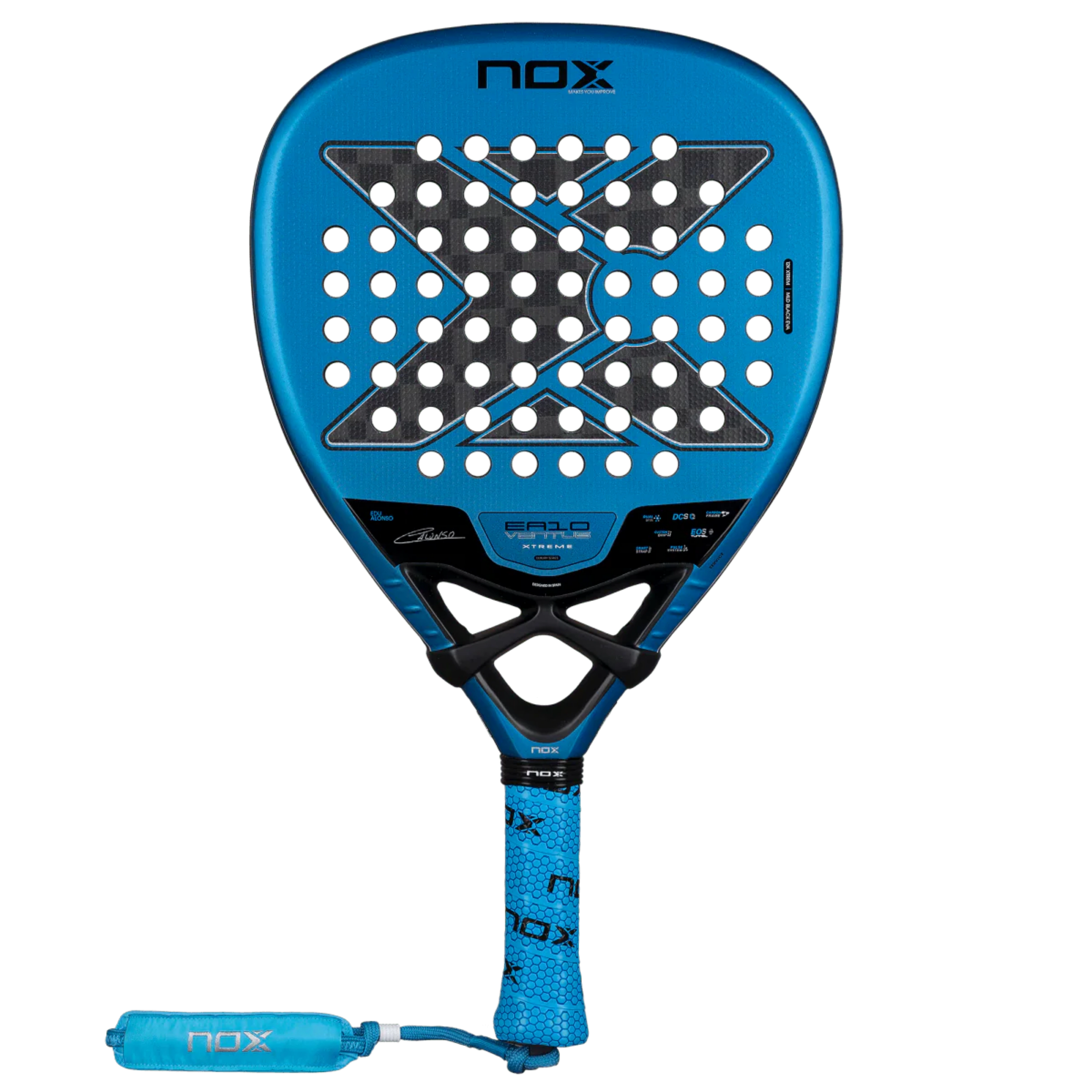 Raquette de padel NOX EA10 Ventus Attack 12K XTREM by Edu Alonso