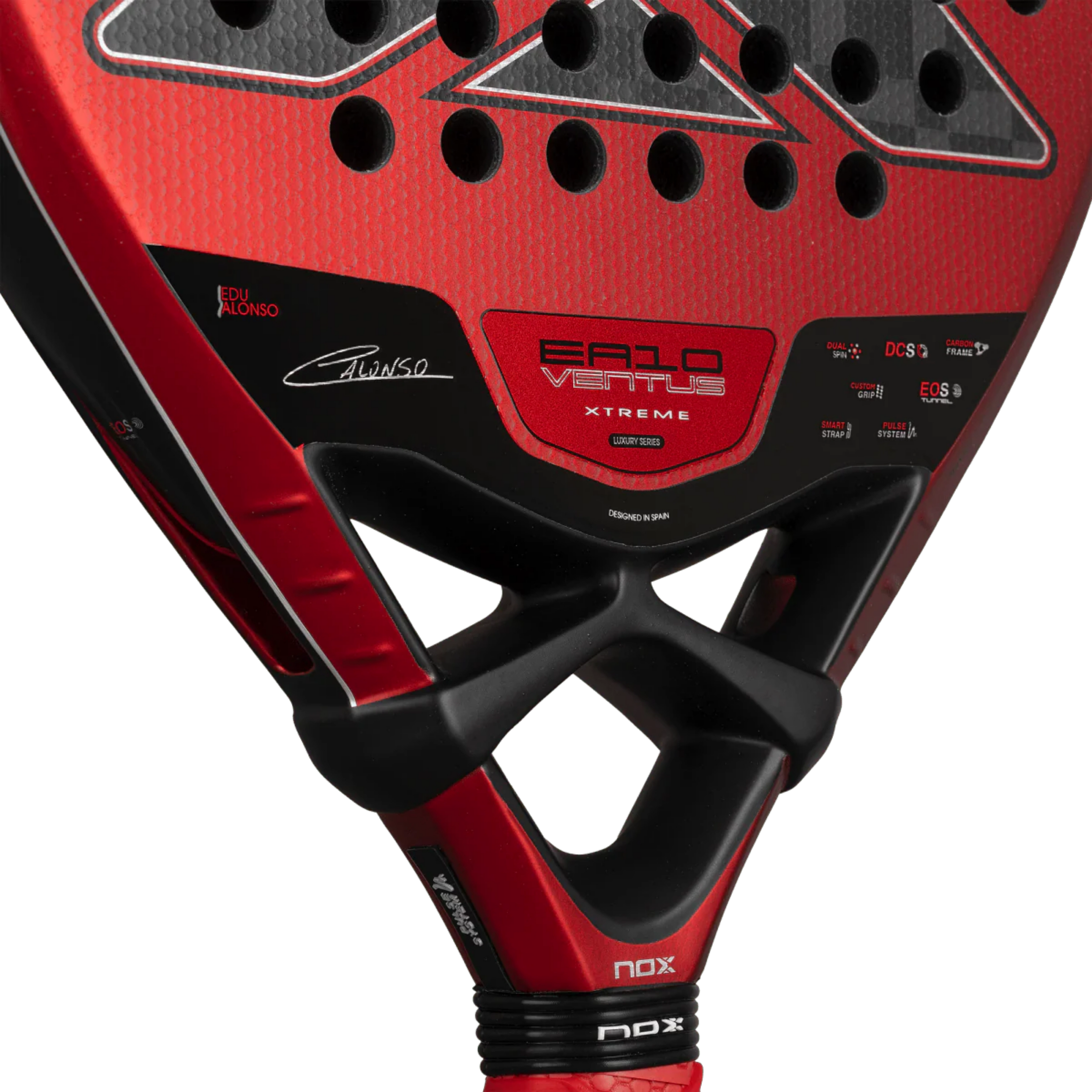 Raquette de padel NOX EA10 Ventus Hybrid 12K XTREM by Edu Alonso