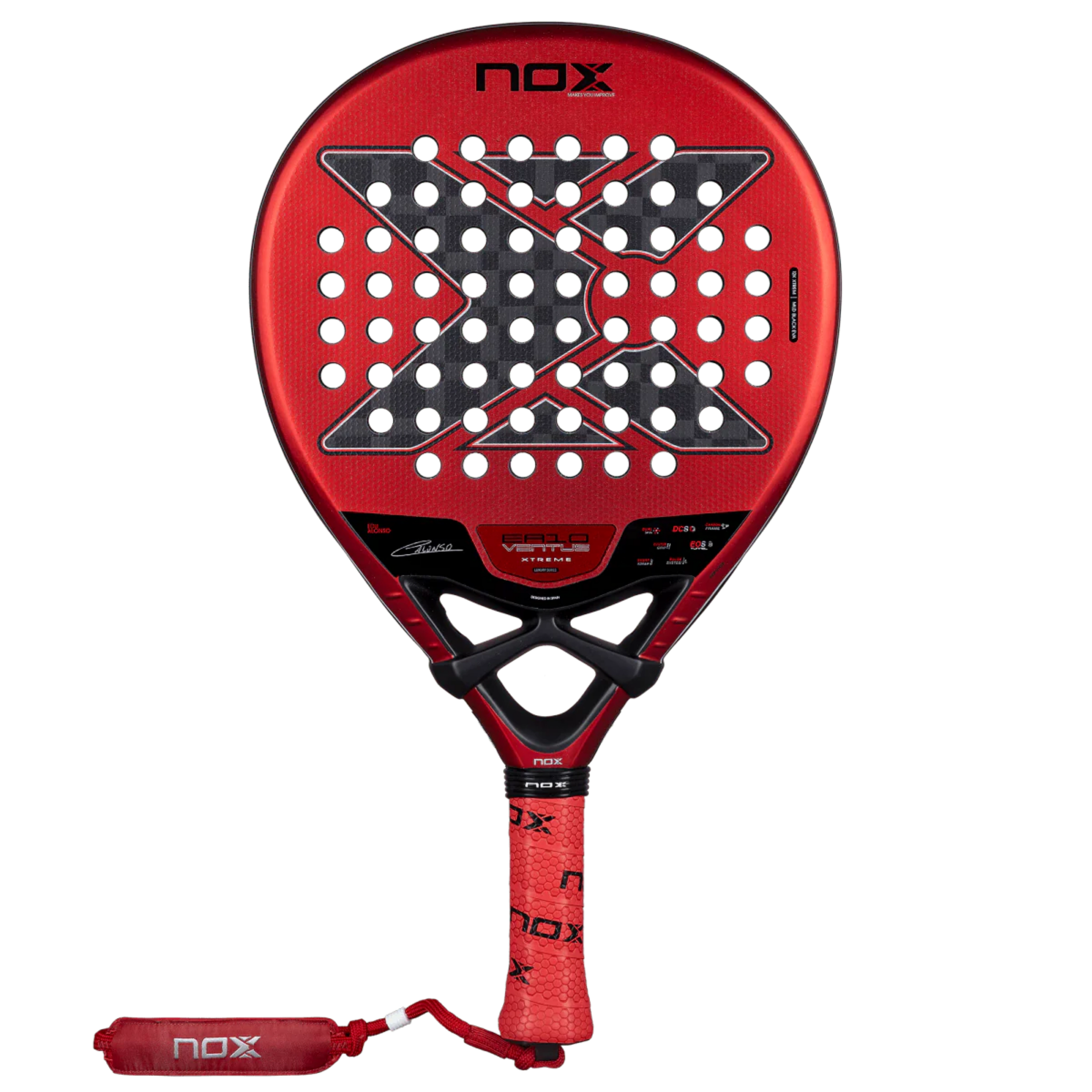 Raquette de padel NOX EA10 Ventus Hybrid 12K XTREM by Edu Alonso