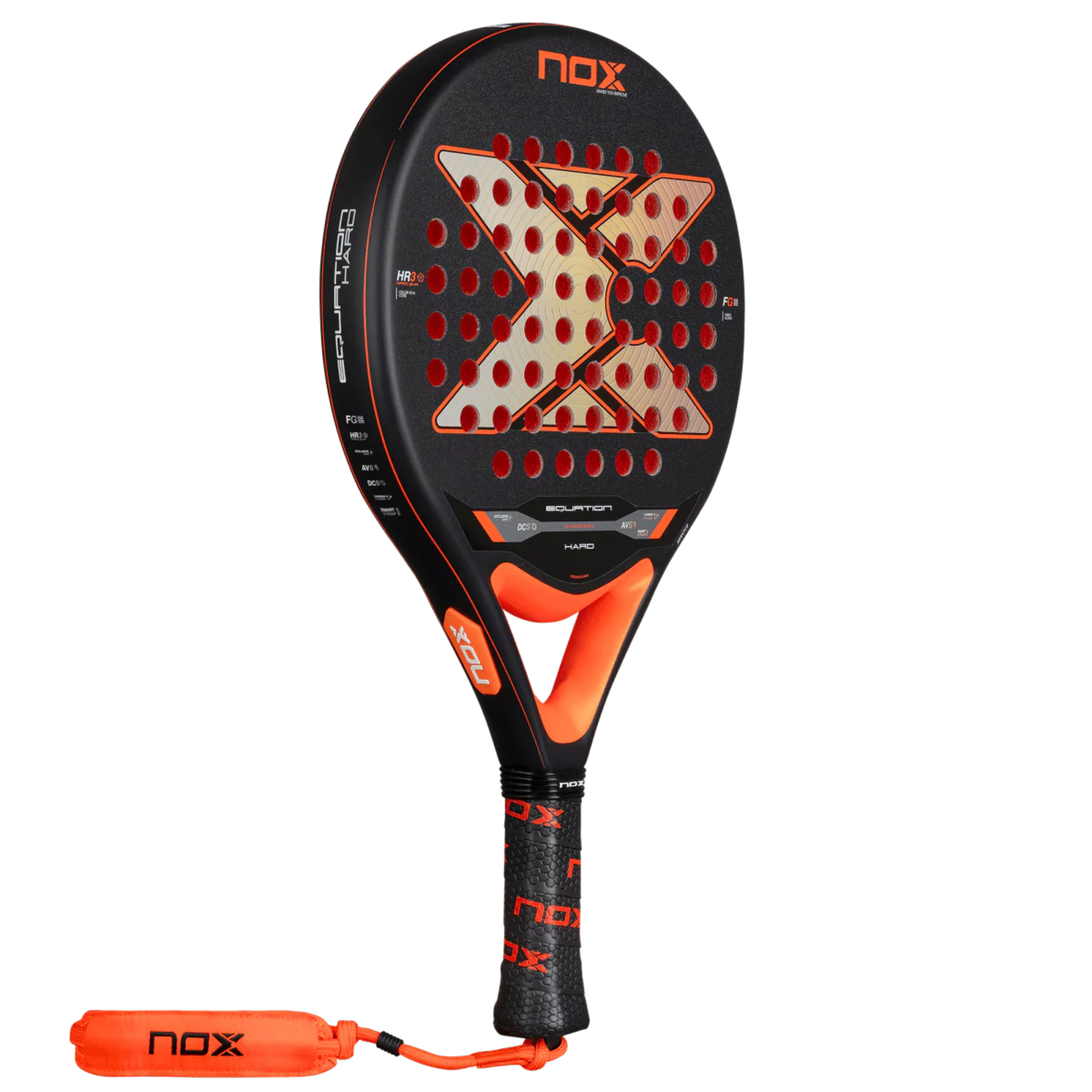 Raquette de padel NOX Equation HARD Advanced 2026
