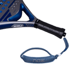 NOX Equation SOFT Advanced 2027 padel racket, close-up of the handle and the wrist strap