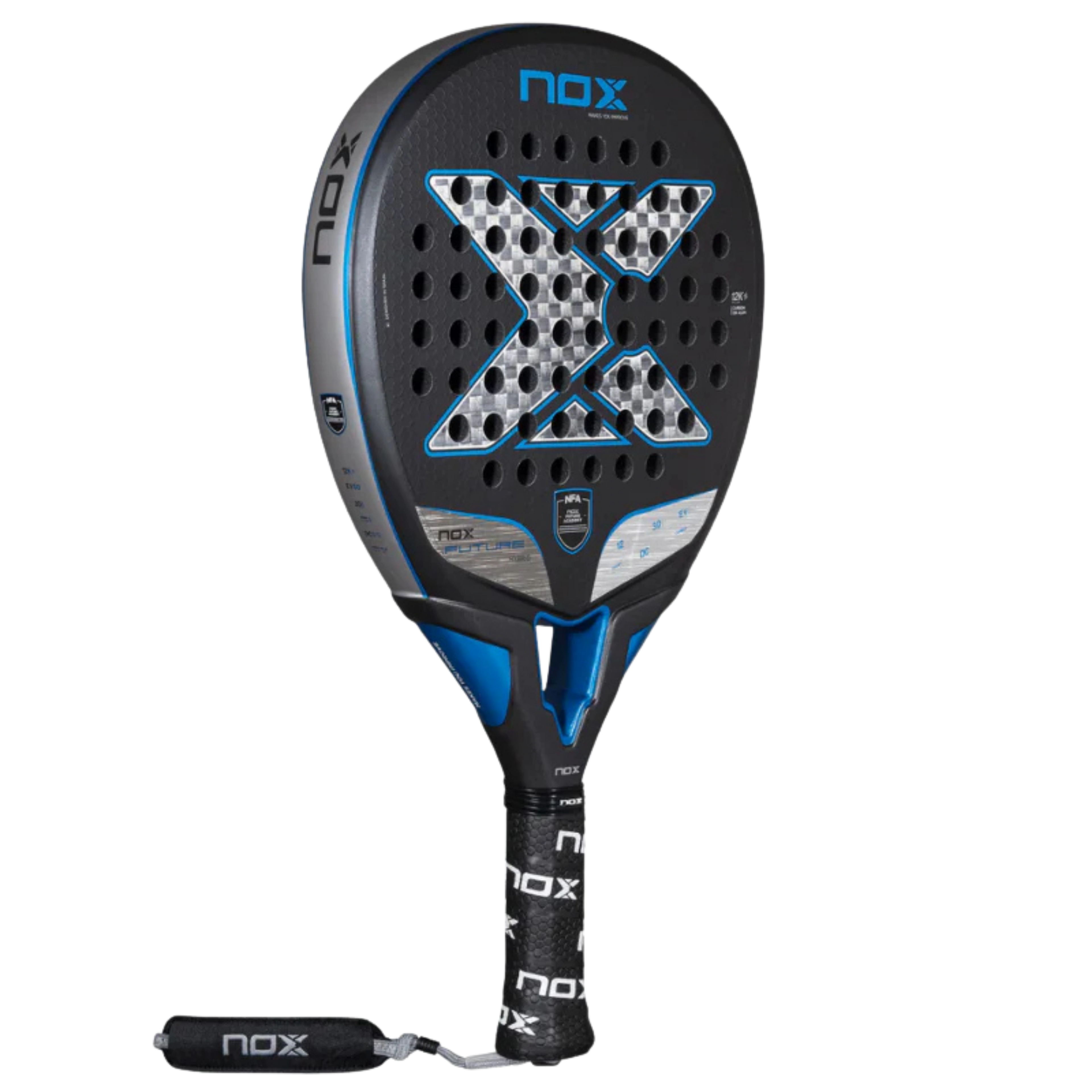 Raquette de padel NOX Future Hybrid 12K ALUM NFA Series