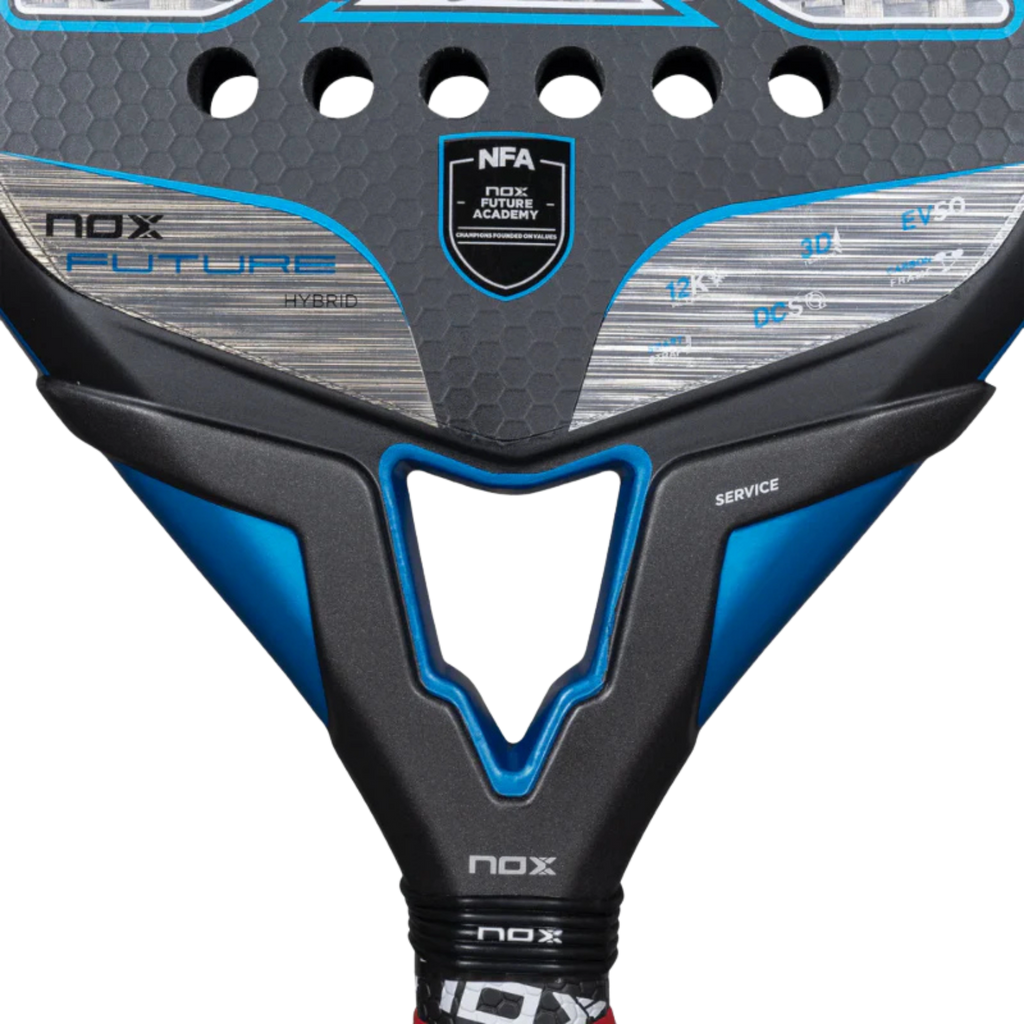 Raquette de padel NOX Future Hybrid 12K ALUM NFA Series