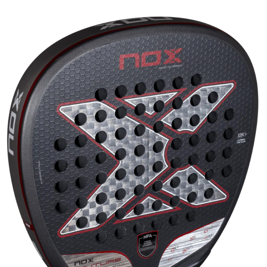 Raquette de padel NOX Future Attack 12K ALUM NFA Series