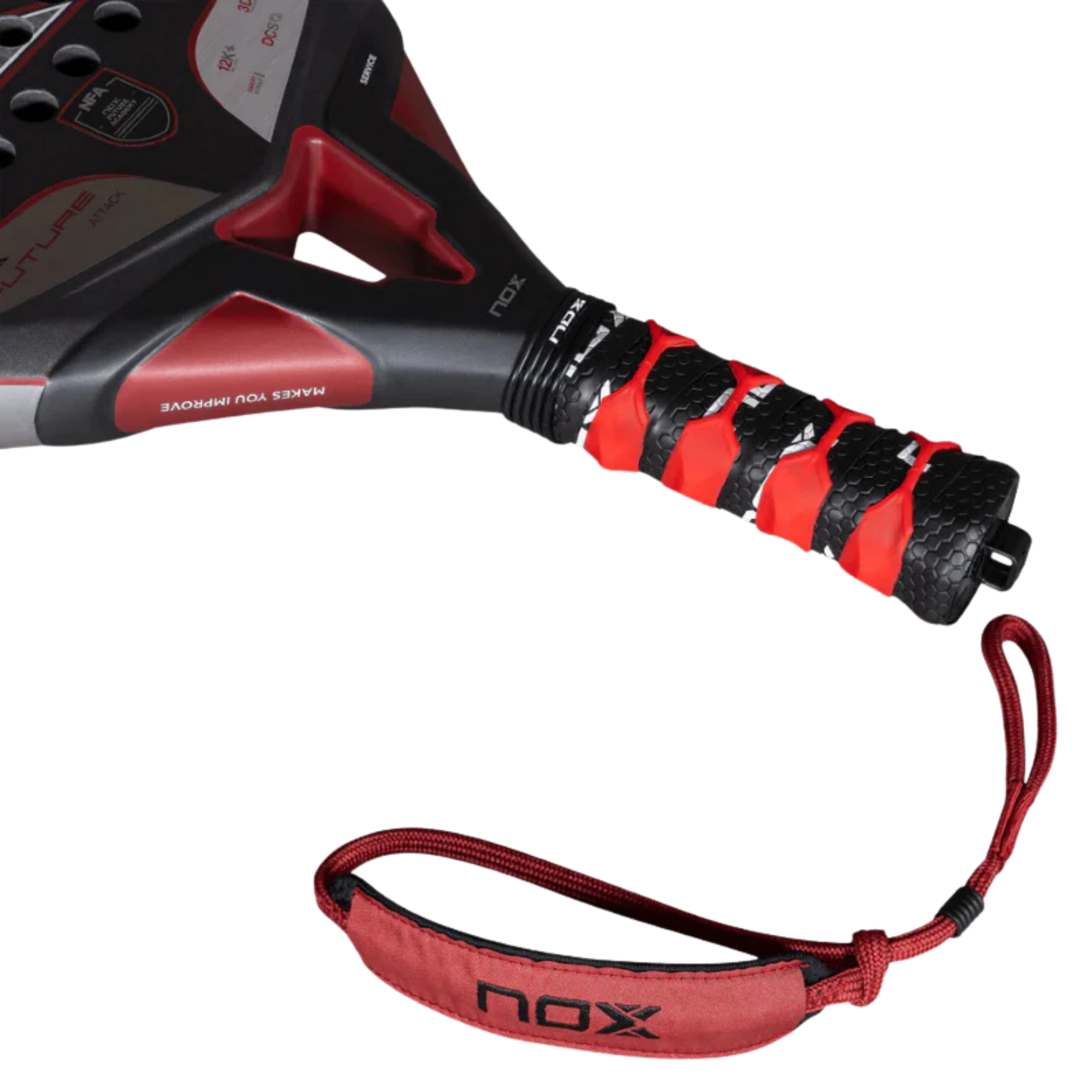 Raquette de padel NOX Future Attack 12K ALUM NFA Series