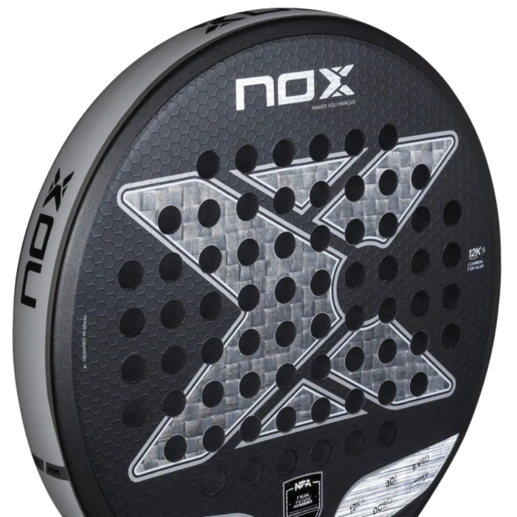 Raquette de padel NOX Future Control 12K ALUM NFA Series