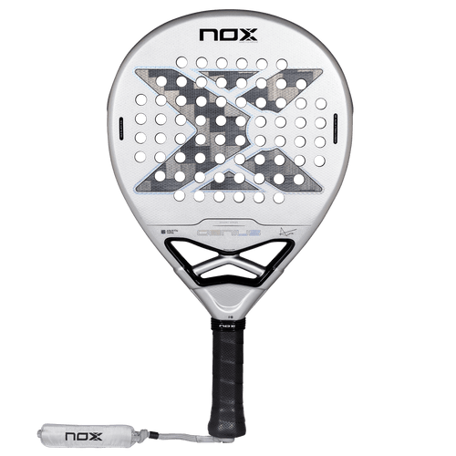 Raquette de padel NOX Genius 12K Alum XTREM 2027 by Agustín Tapia, vue de face