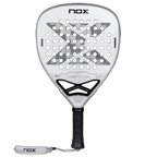 Raquette de padel NOX Genius Attack 12K Alum XTREM 2027 by Agustín Tapia, vue de face