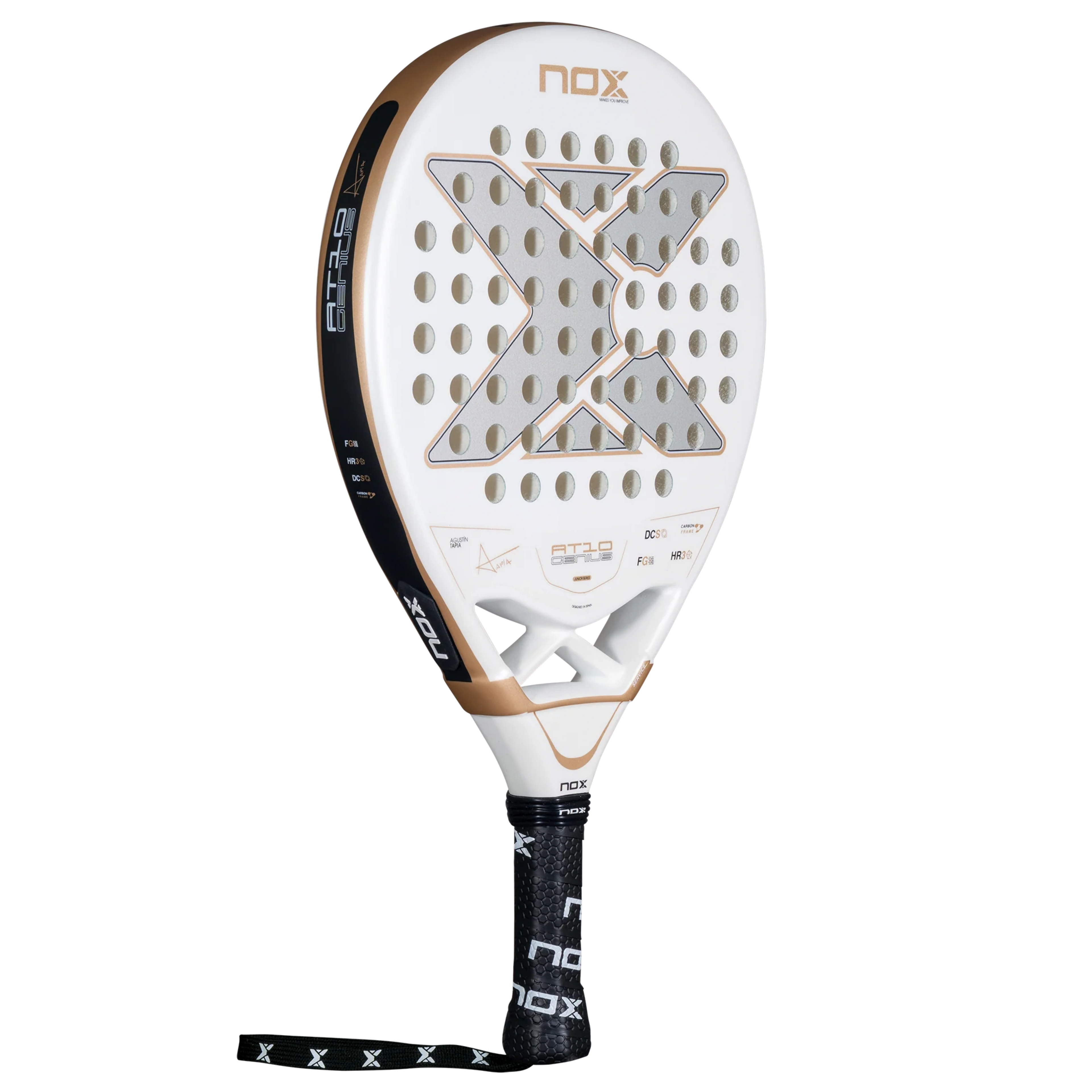Raquette de padel NOX AT10 Genius JR by Agustín Tapia