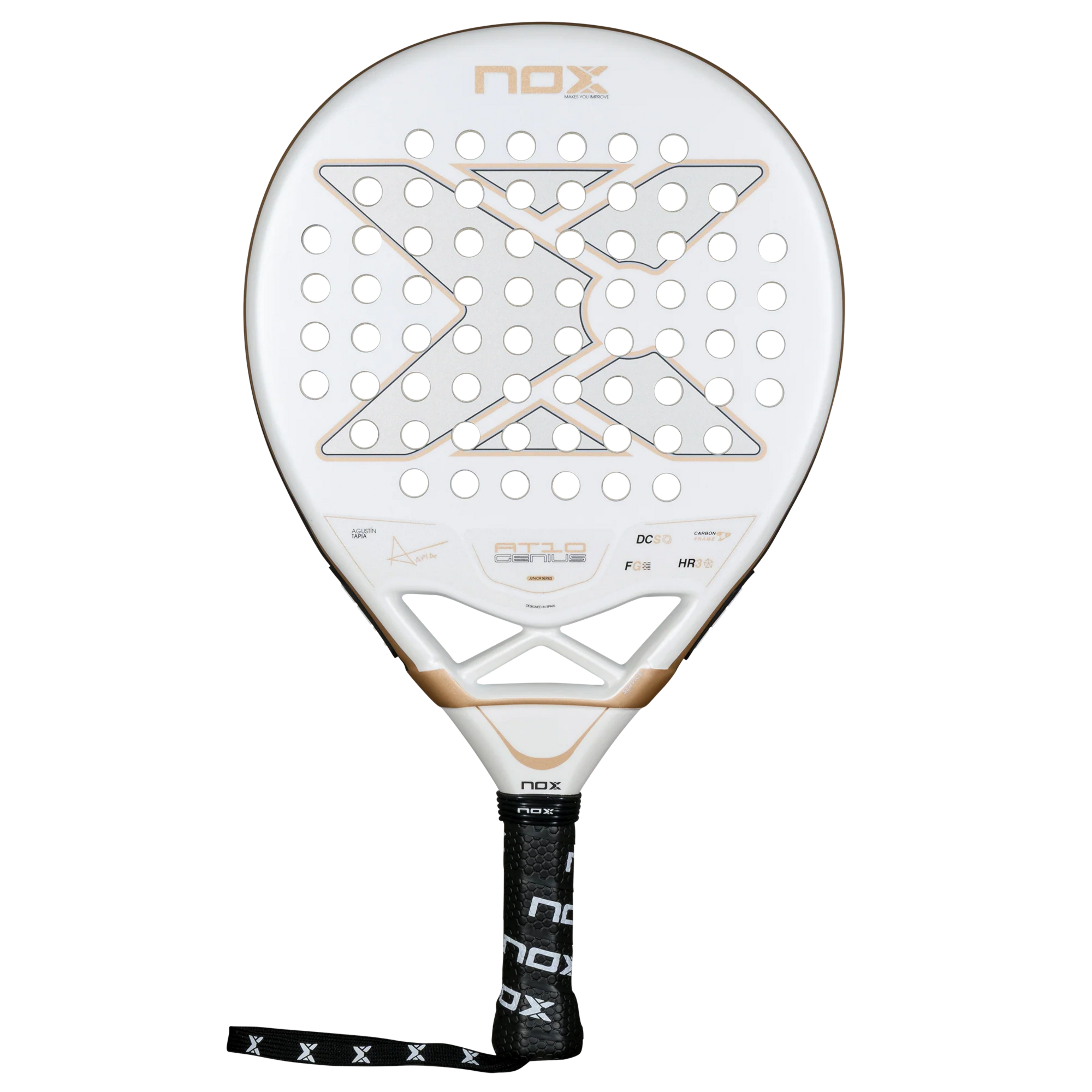 Raquette de padel NOX AT10 Genius JR by Agustín Tapia