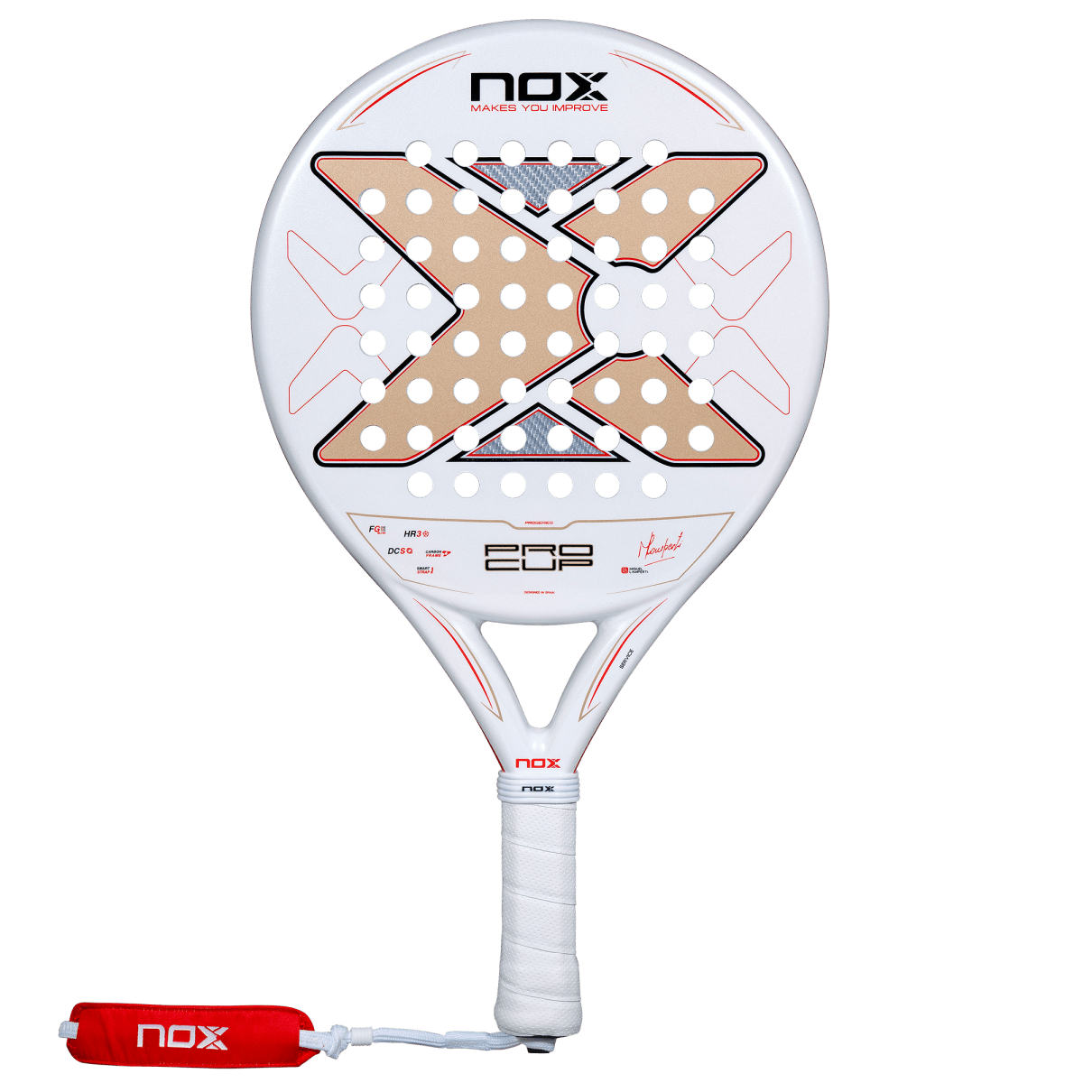Padelschläger NOX ML10 Pro Cup Coorp 2027 by Miguel Lamperti, Vorderansicht