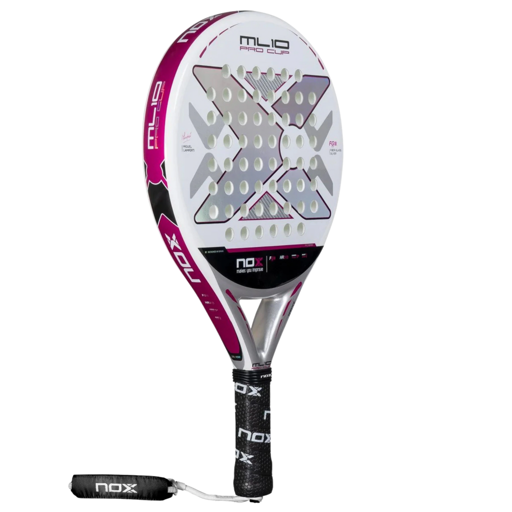 Raquette de padel NOX ML10 Pro Cup Silver by Miguel Lamperti