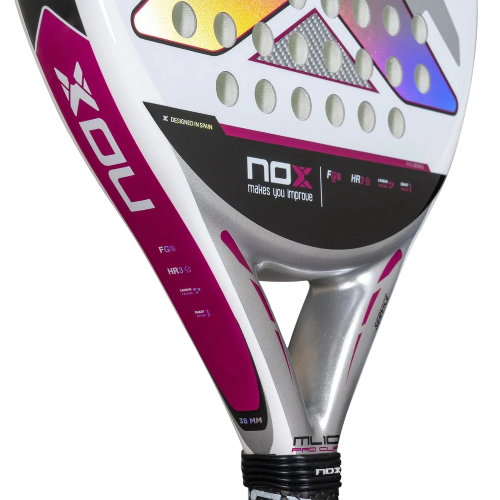 Raquette de padel NOX ML10 Pro Cup Silver by Miguel Lamperti