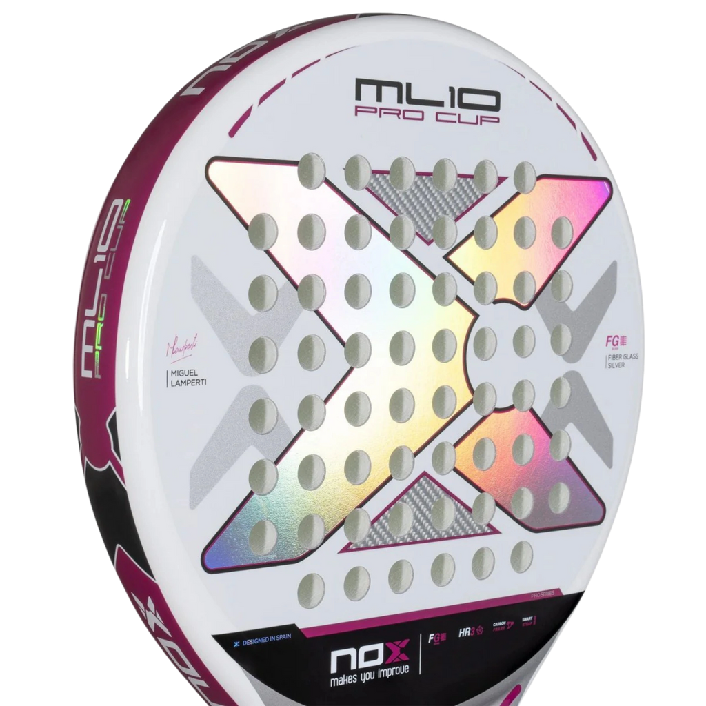 Raquette de padel NOX ML10 Pro Cup Silver by Miguel Lamperti