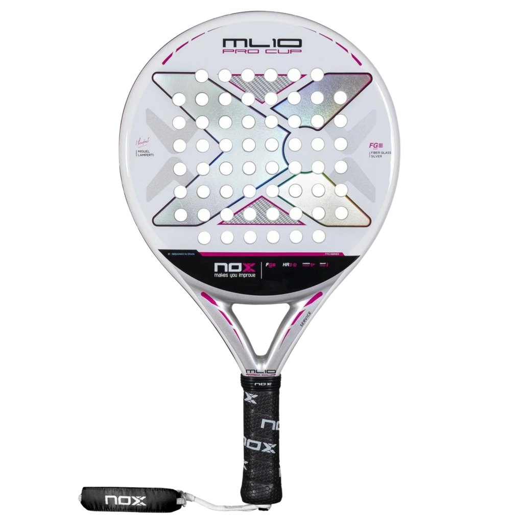 Raquette de padel NOX ML10 Pro Cup Silver by Miguel Lamperti