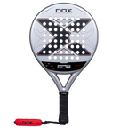 NOX ML10 Pro Cup Rough 2027 padel racket by Miguel Lamperti, front view