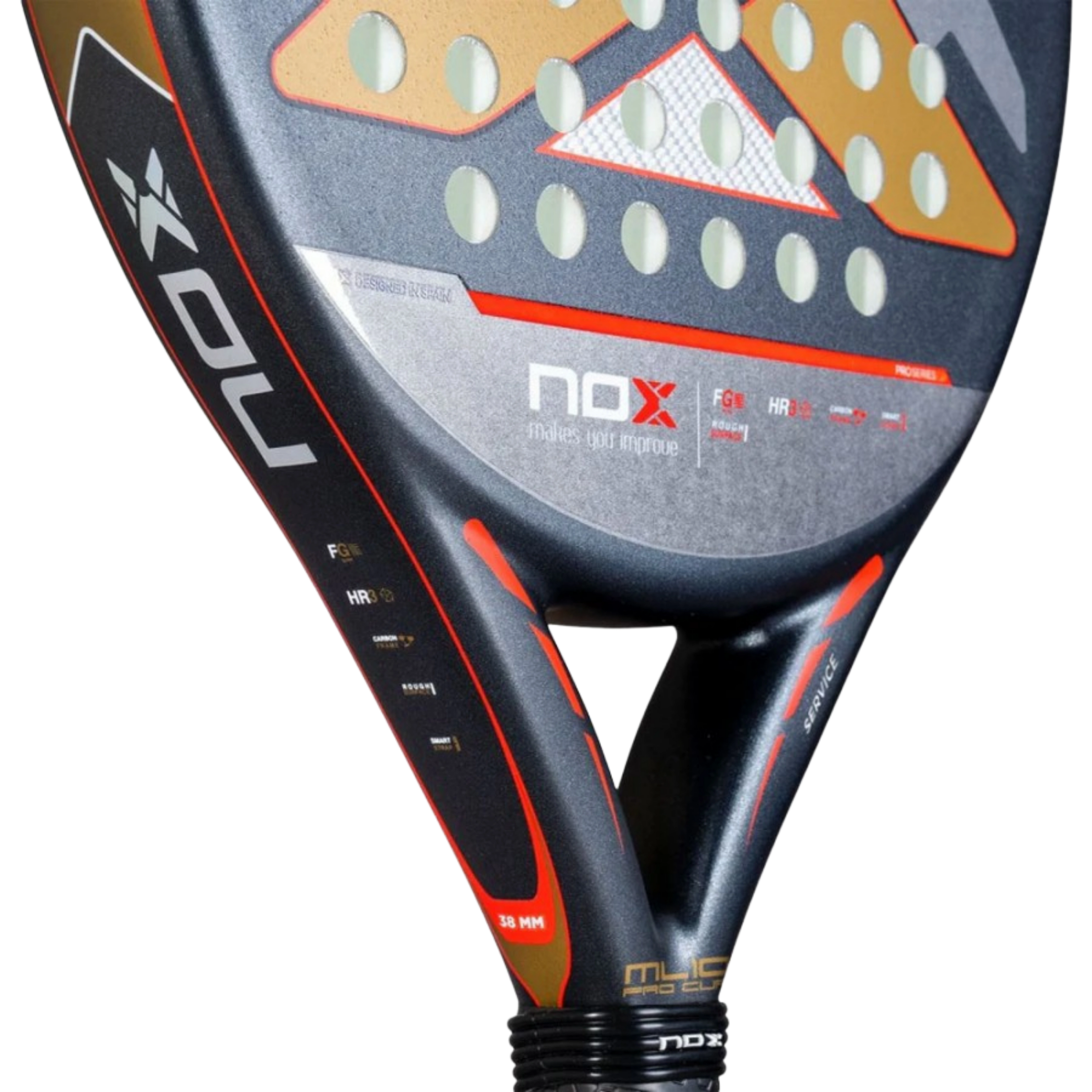 Raquette de padel NOX ML10 Pro Cup Rough Surface by Miguel Lamperti