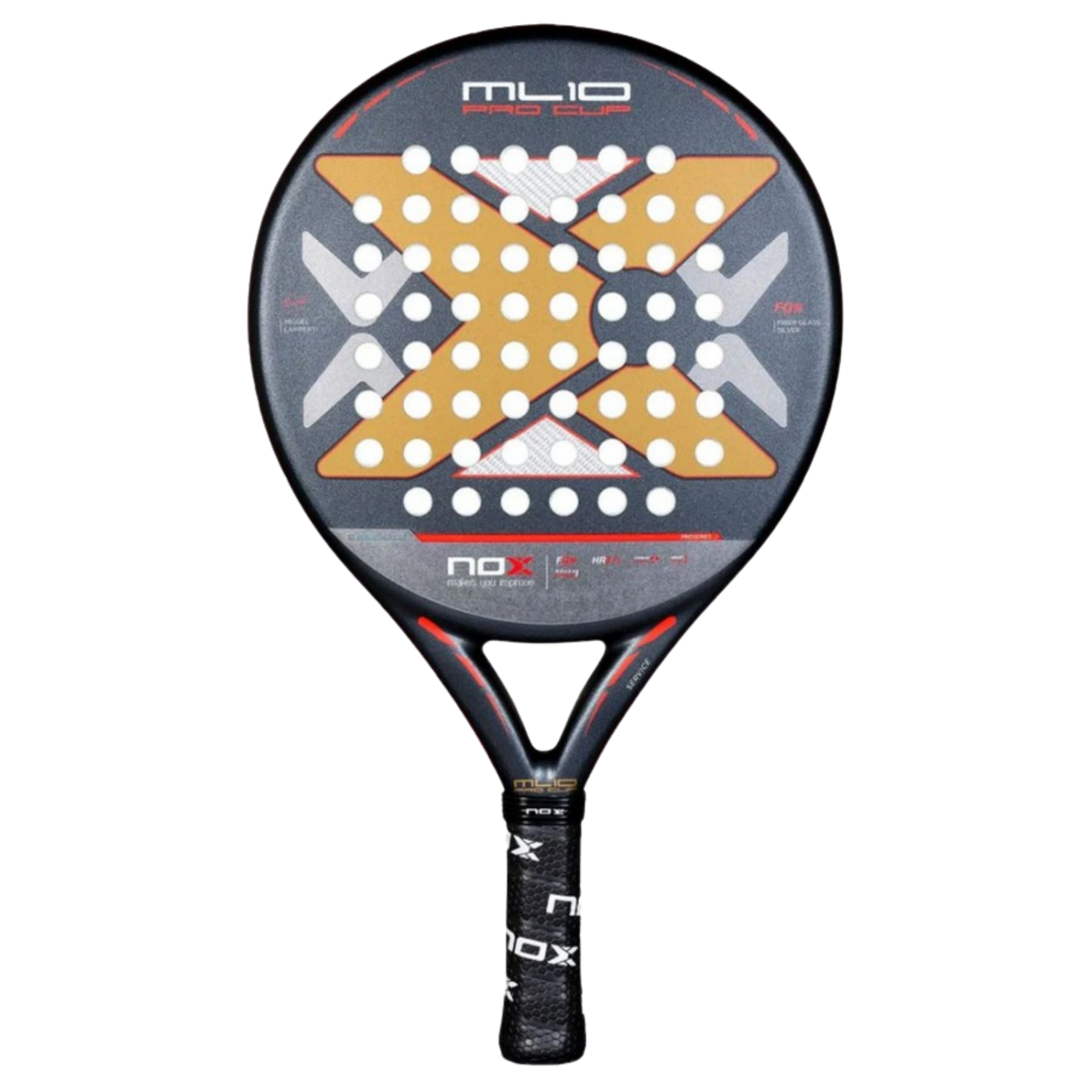 Raquette de padel NOX ML10 Pro Cup Rough Surface by Miguel Lamperti