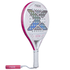 Raquette de padel NOX ML10 Pro Cup Silver 2027 by Miguel Lamperti, vue à 45 degrés