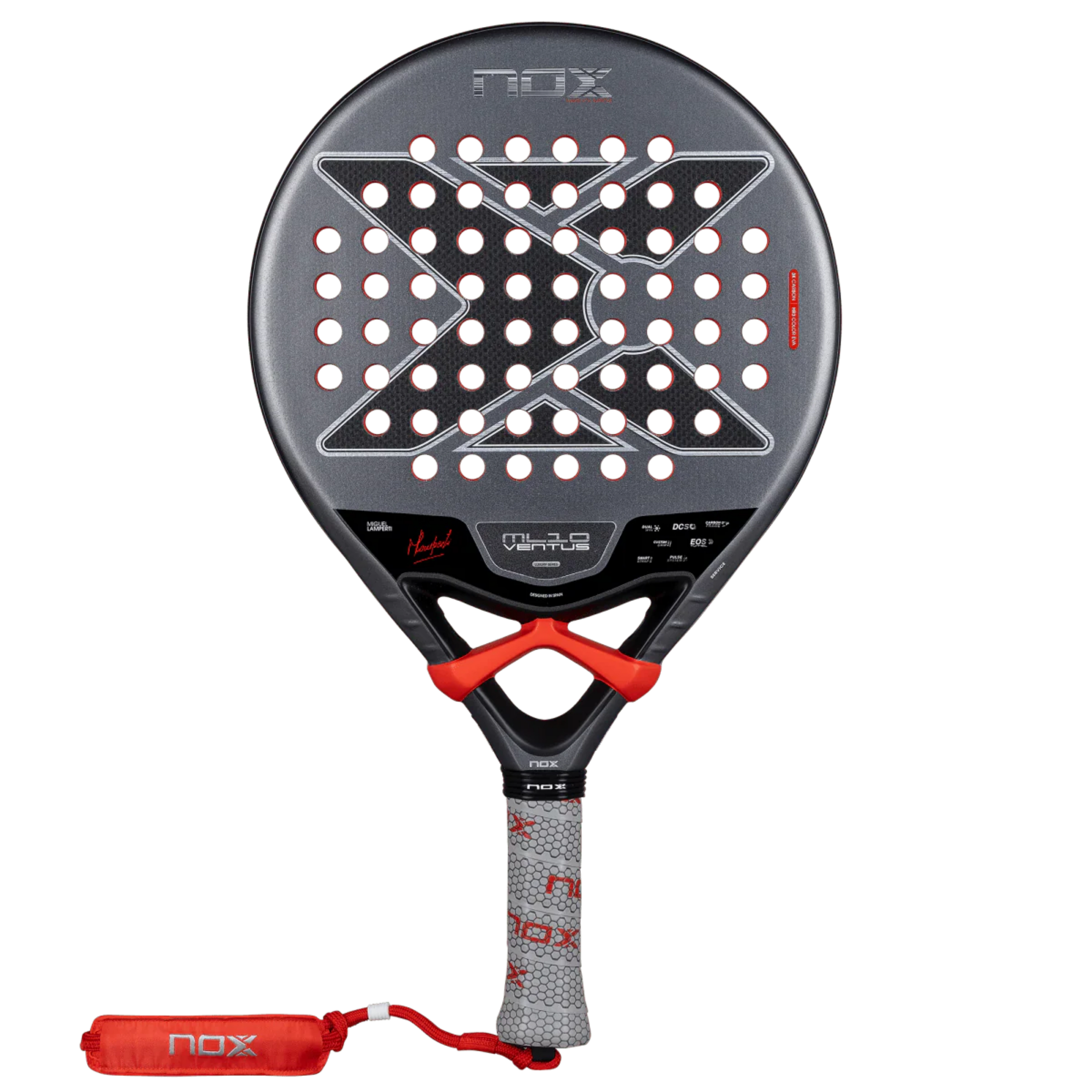 Raquette de padel NOX ML10 Ventus Control 3K by Miguel Lamperti