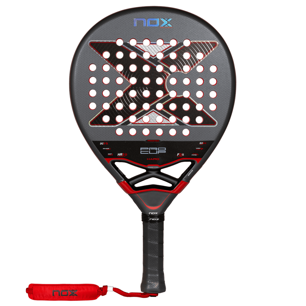 Raquette de padel NOX Pro Cup HARD 2027 by Agustín Tapia, vue de face
