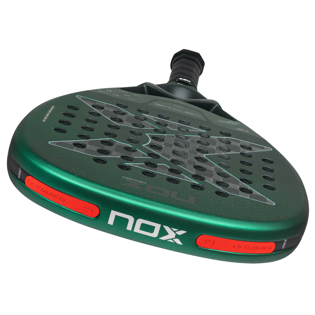 Padelschläger NOX Ventus Attack 12K XTREM 2027 by Aimar Goñi, Gegengewichte des Weight-Balance-Systems