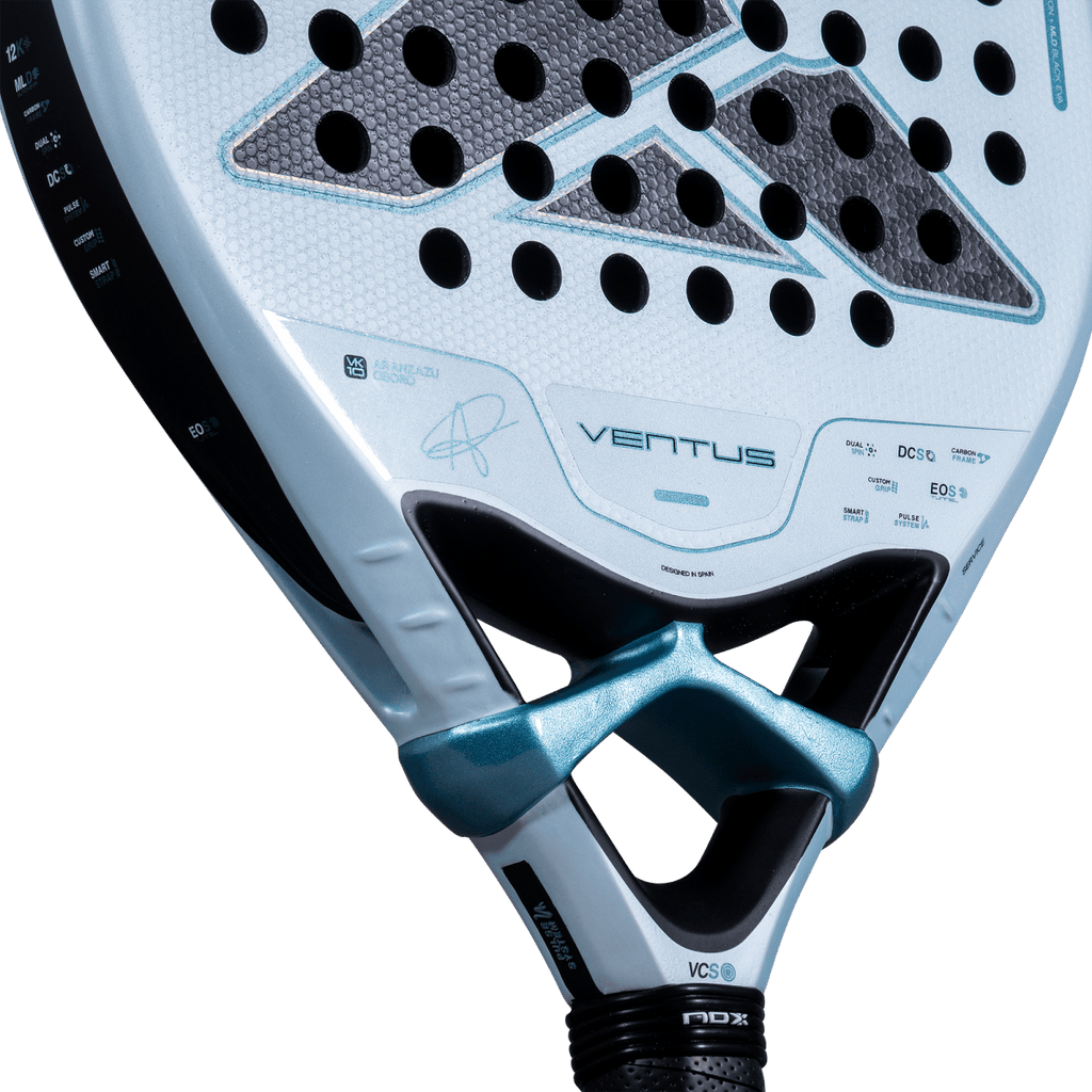 Padelschläger NOX Ventus Control 12K 2027 by Aranzazu Osoro, Detail des Herzens