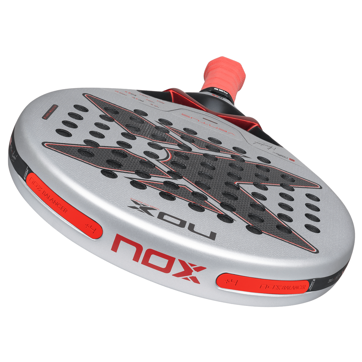 Padelschläger NOX Ventus Control 3K 2027 by Miguel Lamperti, Gegengewichte des Weight-Balance-Systems