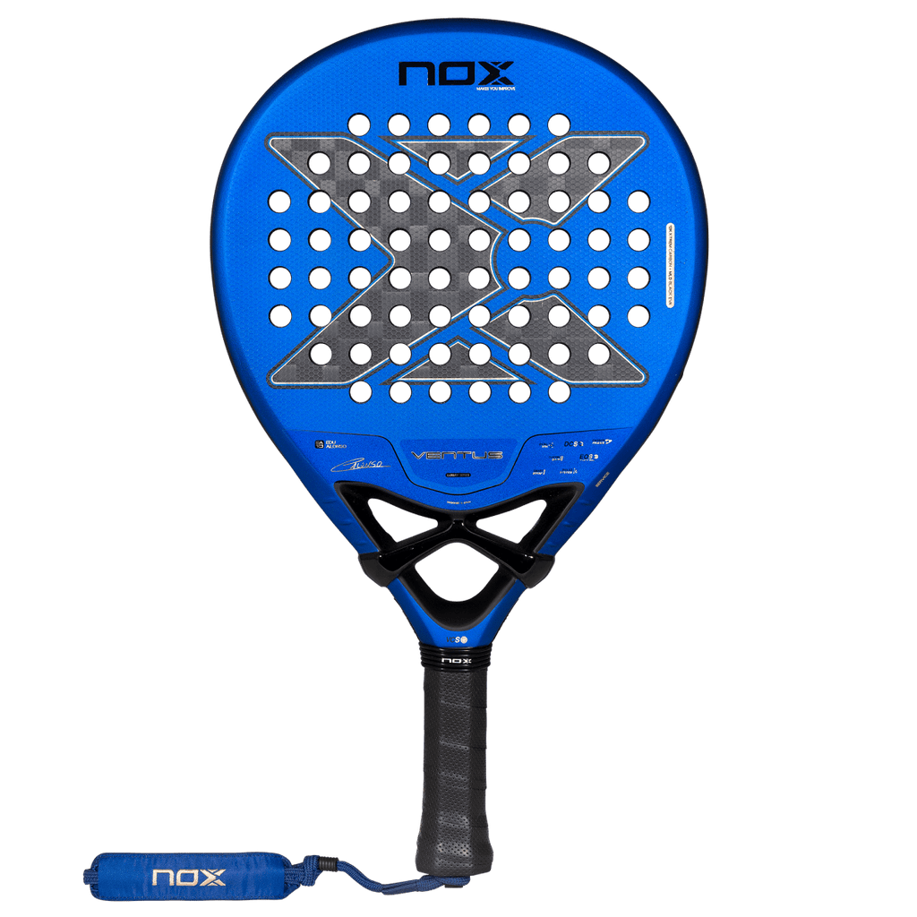 Raquette de padel NOX Ventus Hybrid 12K XTREM 2027 by Edu Alonso, vue de face