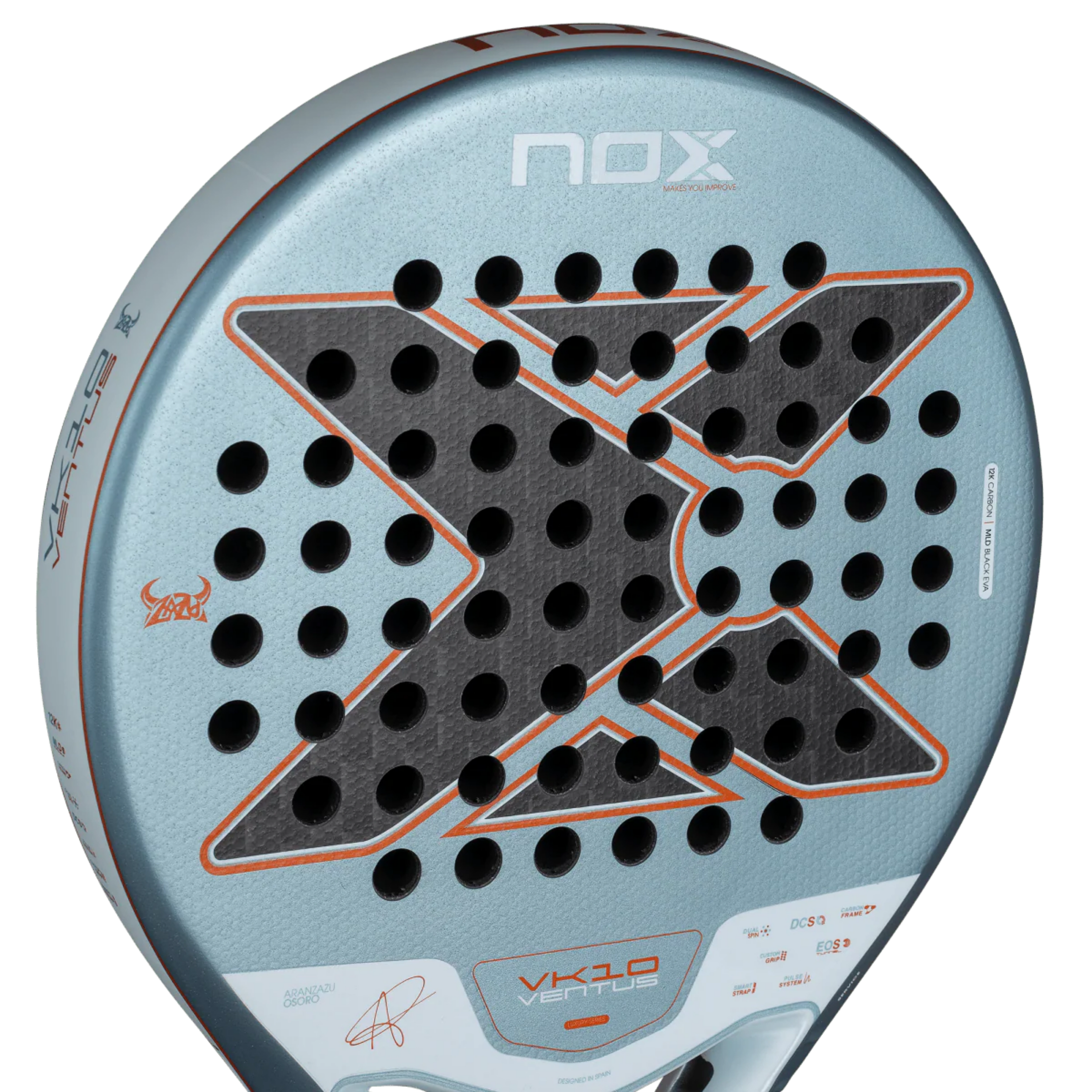 Raquette de padel NOX VK10 Ventus Control 12K by Aranzazu Osoro