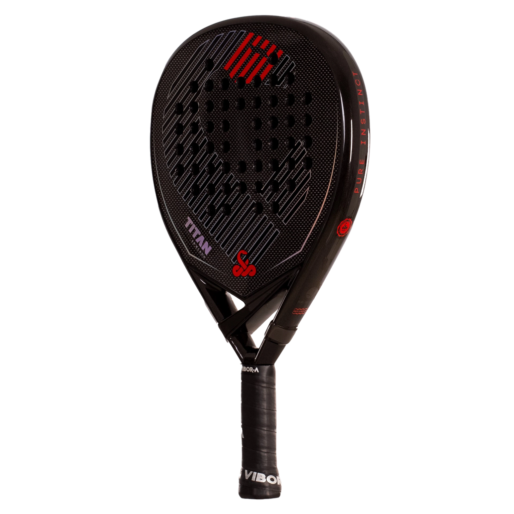 Raquette de padel Vibor-A Titan 3K Black 2026