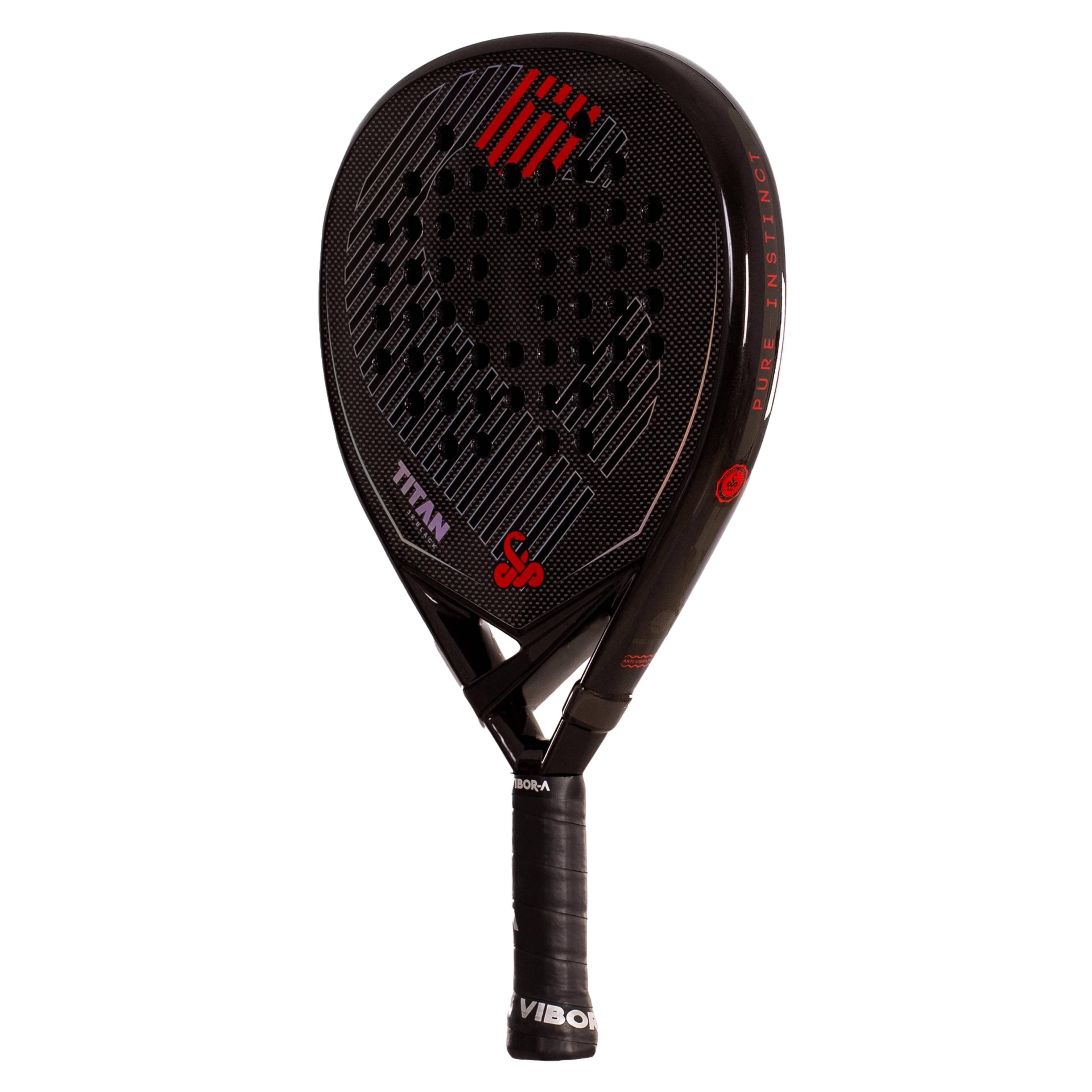 Raquette de padel Vibor-A Titan 3K Black 2026