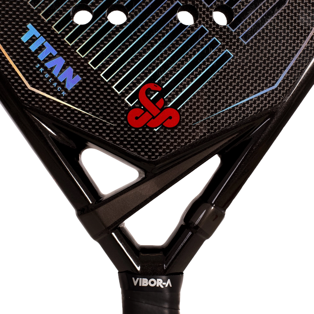 Raquette de padel Vibor-A Titan 3K Black 2026