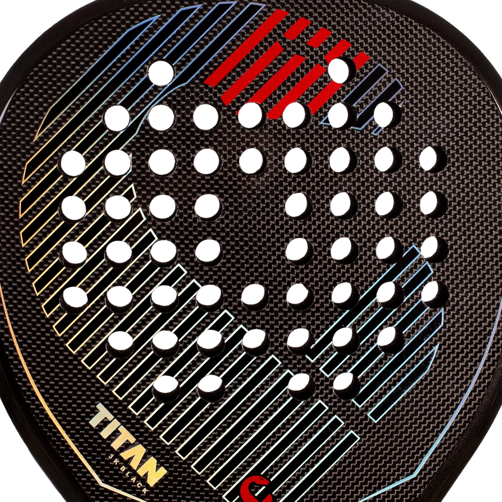 Raquette de padel Vibor-A Titan 3K Black 2026