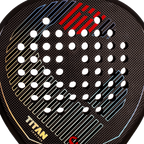 Raquette de padel Vibor-A Titan 3K Black 2026
