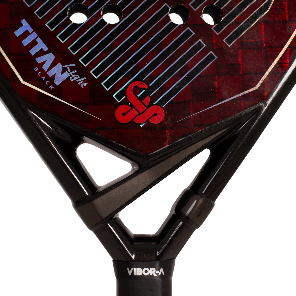Raquette de padel Vibor-A Titan Black Light 2026