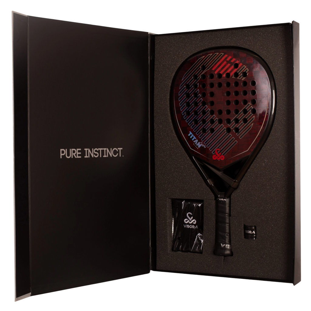 Raquette de padel Vibor-A Titan Black Light 2026