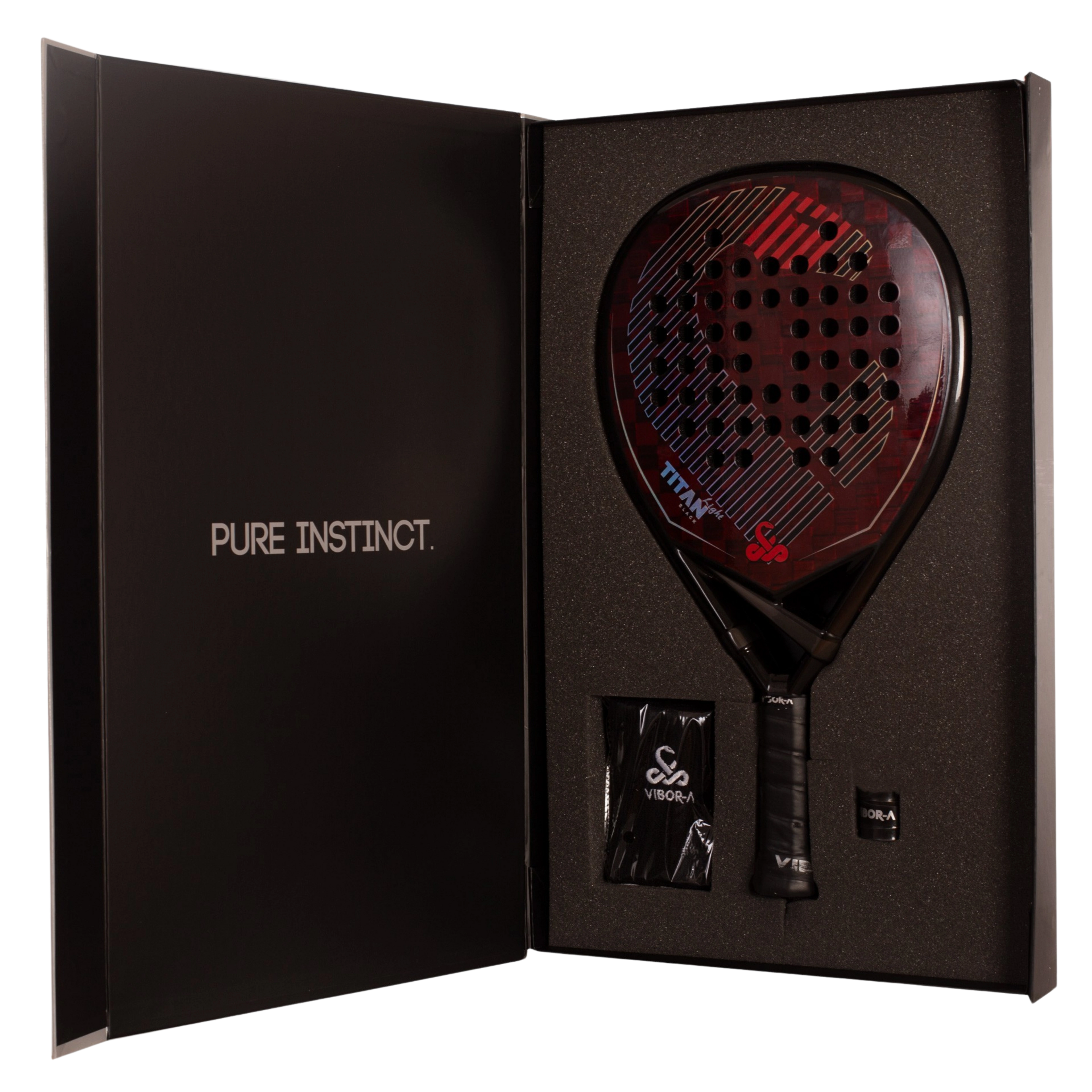 Raquette de padel Vibor-A Titan Black Light 2026