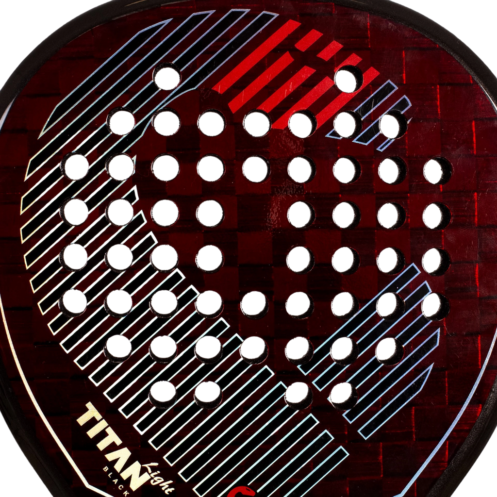 Raquette de padel Vibor-A Titan Black Light 2026