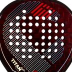 Raquette de padel Vibor-A Titan Black Light 2026