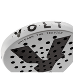 Haut du cadre de la Volt 600 v5, signature Volt Unleash the Tension