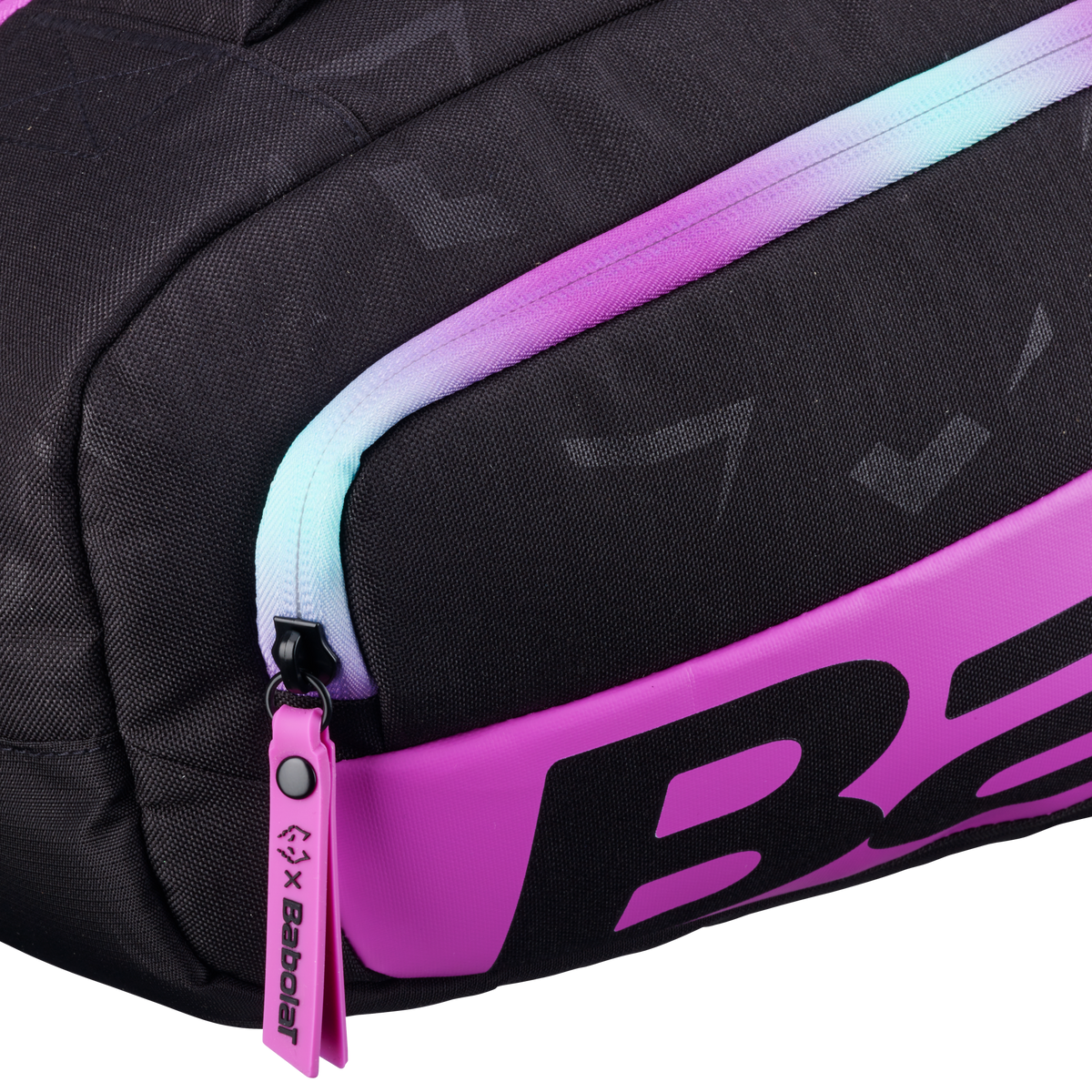 Sac de padel Babolat RH Pro Padel Juan Lebrón 2027, détail de la fermeture éclair