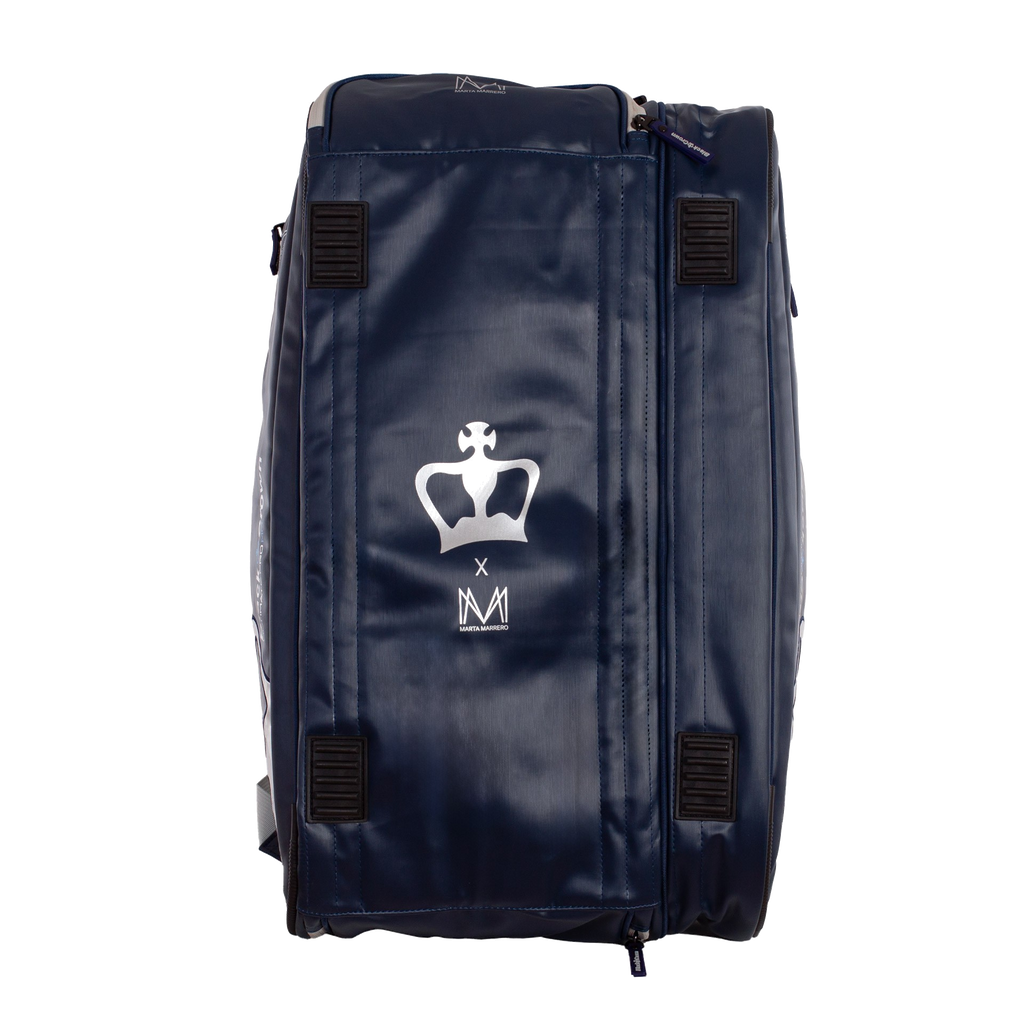 Sac de padel Black Crown Hurricane Pro 4.0 posé debout