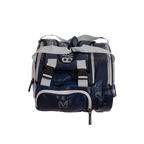 Dos du sac de padel Black Crown Hurricane Pro 4.0 et ses anses matelassées de type sac à dos