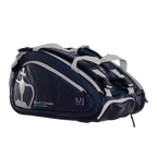 Sac de padel Black Crown Hurricane Pro 4.0 bleu marine, vue trois quarts