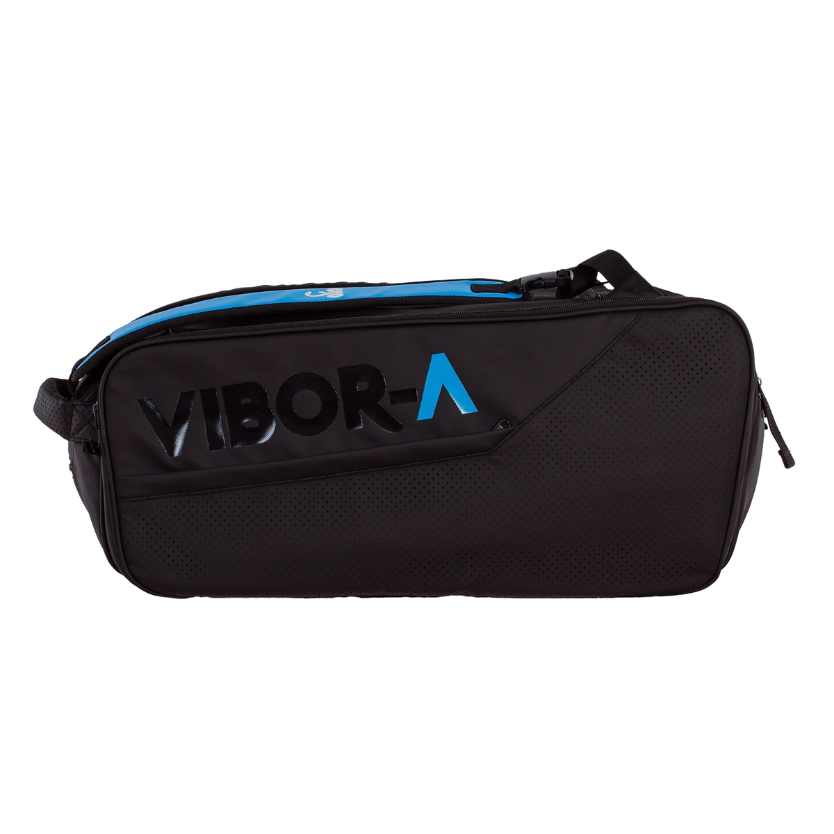 Padeltasche Vibor-A Technic, Farbe Schwarz / Blau, Vorderansicht
