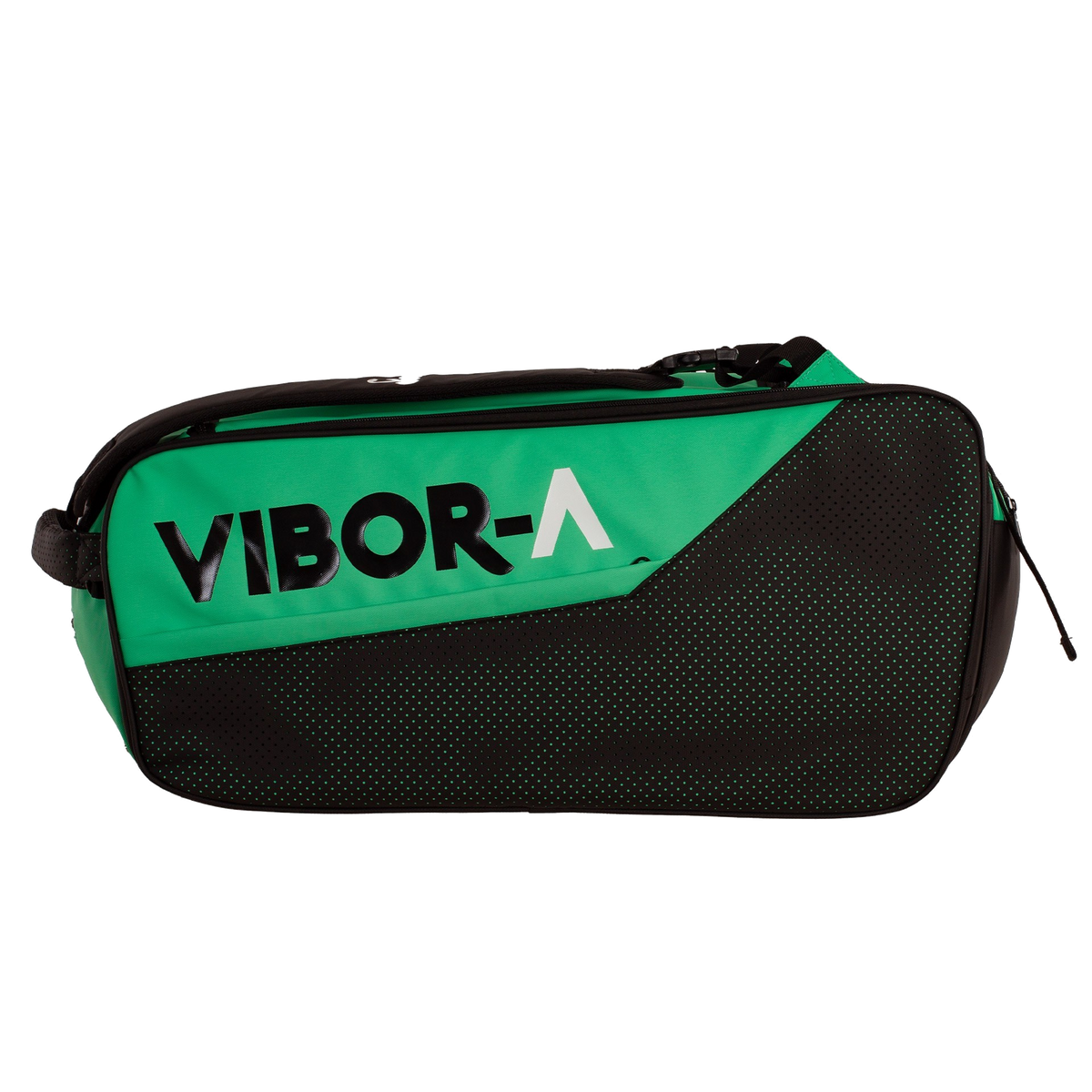 Padeltasche Vibor-A Technic, Farbe Schwarz / Grün / Orange, Vorderansicht